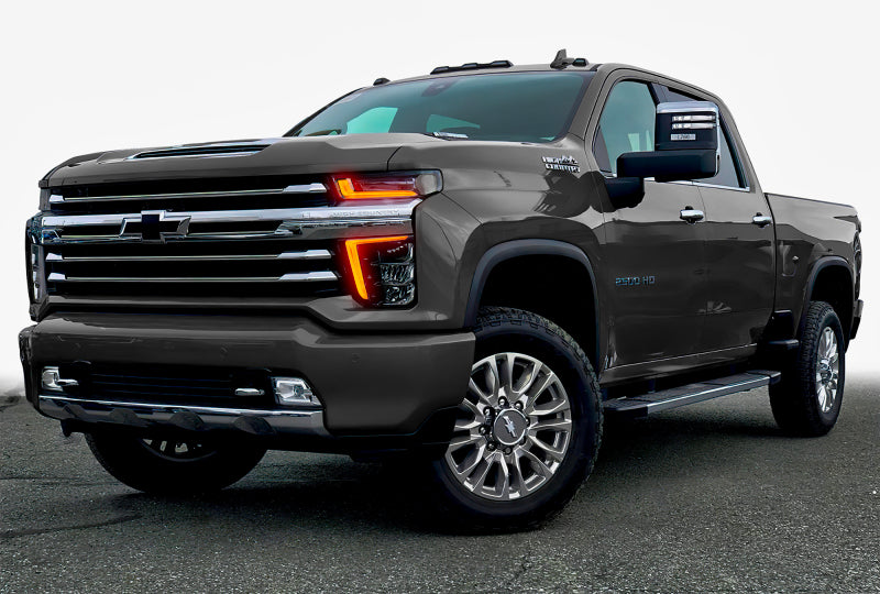 ORACLE Lighting 1452-330 Oracle 20-21 Chevy Silverado HD 2500/3500 RGB+W Headlight DRL Upgrade Kit - ColorSHIFT SEE WARRANTY