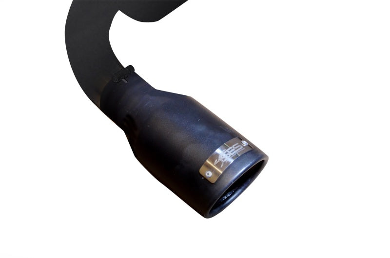 Injen SES5004BLK 07-17 Jeep Wrangler JK 3.6L/3.8L 63mm Stealth Black Axle-back Exhaust w/ 4in Black Tips