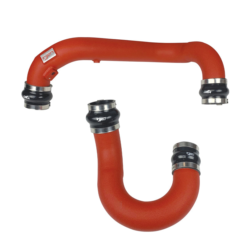 Injen SES3082ICPWR 18-19 Audi S4/S5 (B9) V6 3.0L Turbo Wrinkle Red Intercooler Piping