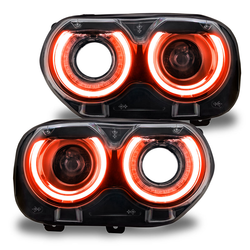 ORACLE Lighting 1329-339 Oracle 15-21 Dodge Challenger RGB+W Headlight DRL Upgrade Kit - ColorSHIFT+W