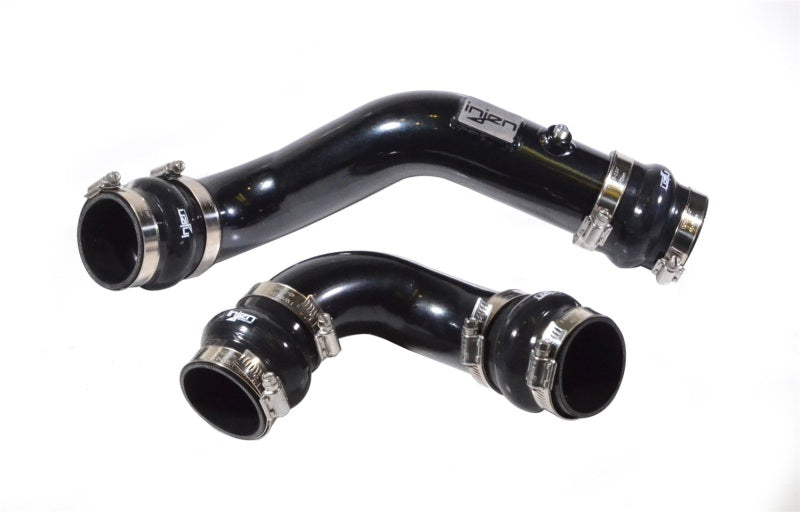Injen SES1582ICPBLK 17-19 Honda Civic Type-R Aluminum Intercooler Piping Kit - Black