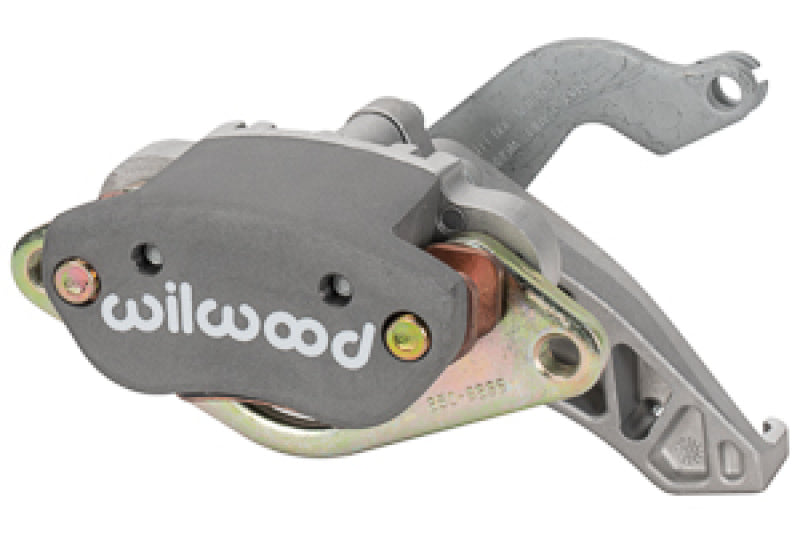 Wilwood 120-17271 Caliper-MC4 Mechanical-R/H Grey w/ Logo 1.11in Piston .39in Disc