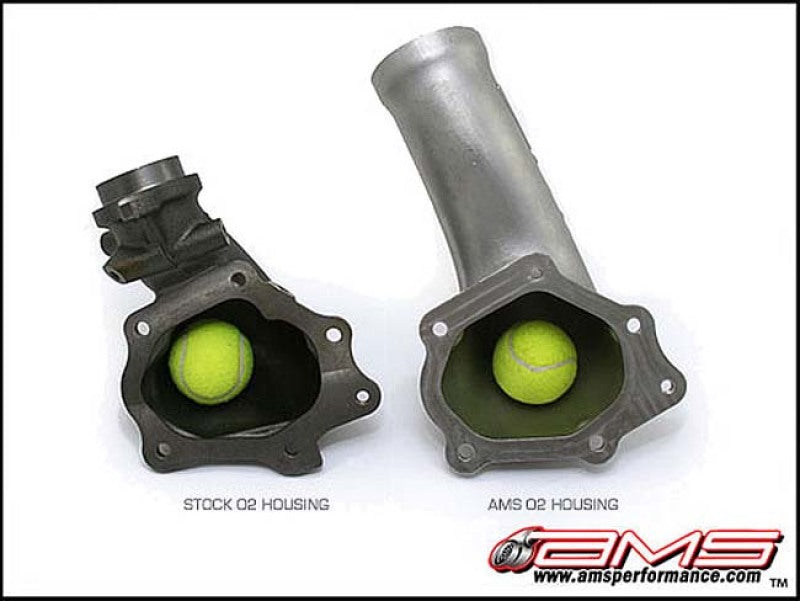 AMS AMS.04.05.0001-1 Performance 08-15 Mitsubishi EVO X Widemouth Downpipe w/Turbo Outlet Pipe