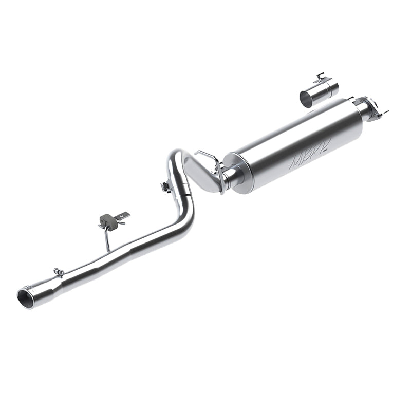 MBRP S5534AL 86-00 Jeep 2.5L Cherokee 2.5in Cat Back Single AL