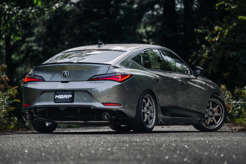 MBRP S49033CF 22-24 Honda Civic SI 1.5L T304 SS 3in Cat-Back Exhaust 2.5in Dual Split Rear w/ CF Tips