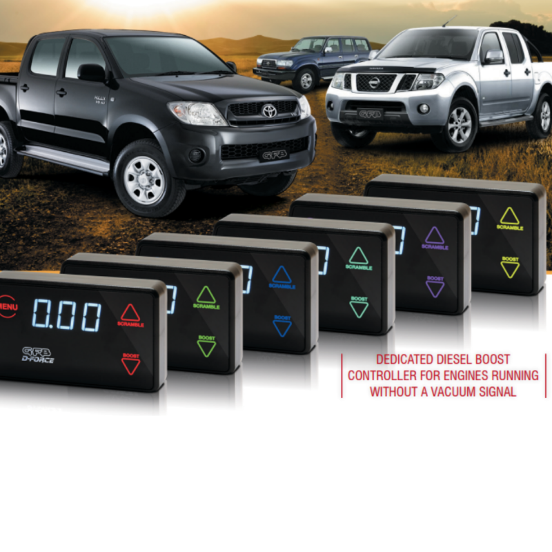 Go Fast Bits 3007 GFB D-FORCE Diesel Electronic Boost Controller w/ EGT Sensor (Non VNT Turbos)