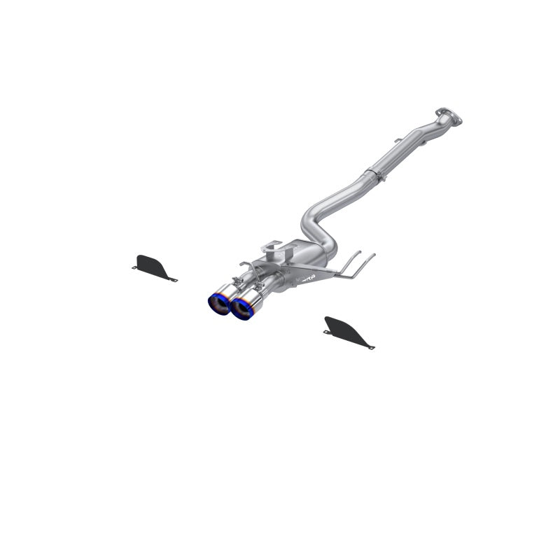 MBRP S43033BE 2023 Toyota Corolla GR 1.6L T304 SS 3in Cat-Back Dual Center Rear w/ Burnt End Tips