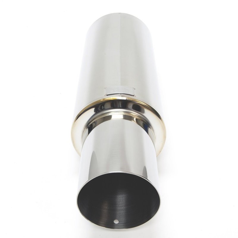 BLOX Racing BXEX-00106 60.5mm Street Muffler - Straight Tip