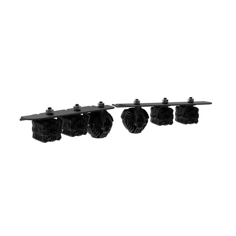 KC HiLiTES 97168 2021+ Ford Bronco FLEX ERA 3 Dual Mode SAE Fog Light Pocket Kit
