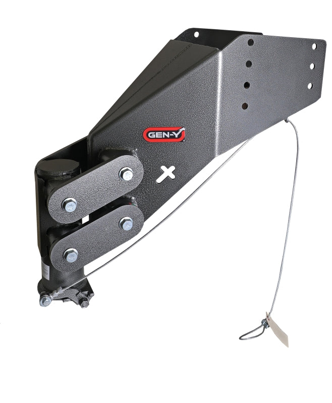 GEN-Y Hitch GH-8056AL Gen-Y Executive Torsion-Flex Auto Rhino 5th Wheel Pin Box Rep w/Gooseneck 2-5/16in Coupler