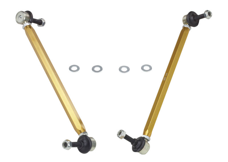 Whiteline KLC105 02-06 R53 & 06+ R56 Mini Cooper S Front Swaybar link kit-adjustable ball end links