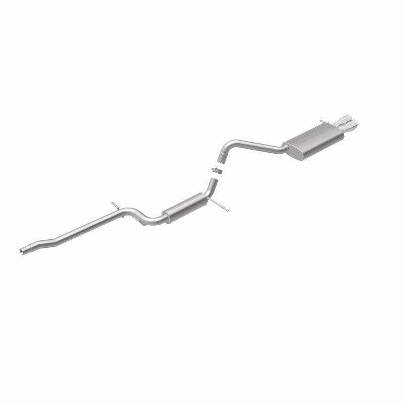 Magnaflow 15486 MagnaFlow Performance Cat-Back Exhaust System Dual Straight Drive Side Rear Exit 11-14 VW Jetta 2.0L