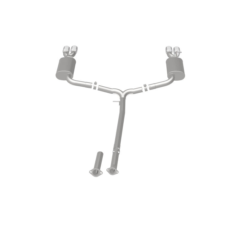 Magnaflow 19237 MagnaFlow Cat-Back 11-15 Kia Optima 2.0L/2.4L Sport SS 2.25in Quad Split Rear 4.5in Tips