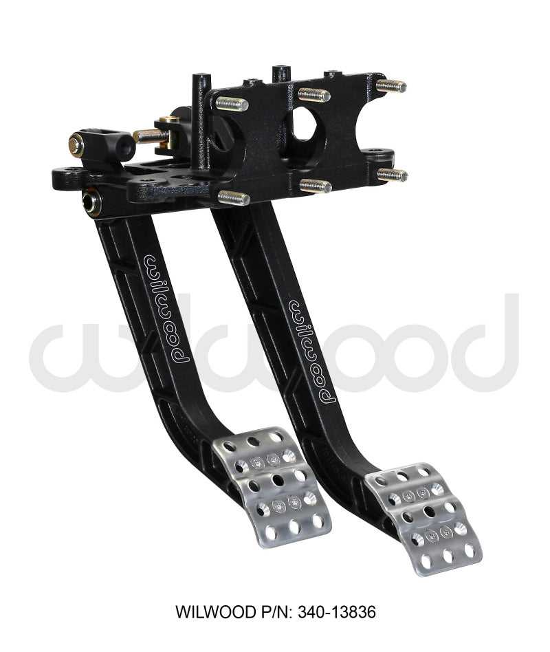 Wilwood WIL340-13836 Brake Pedal Rev. Swing Triple Master Cyl.