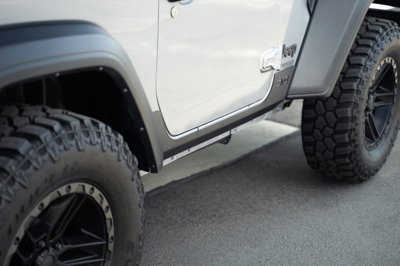 DV8 Offroad SRJL-29 18-23 Jeep Wrangler JL Rock Skins (2 Door Only)