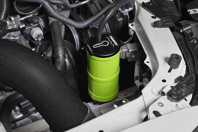 Perrin Performance ASM-ENG-505NY PERRIN 02-25 Subaru WRX / 04-21 STI / 13-25 BRZ/GR86/FRS/86 Coolant Overflow Tank - Neon Yellow