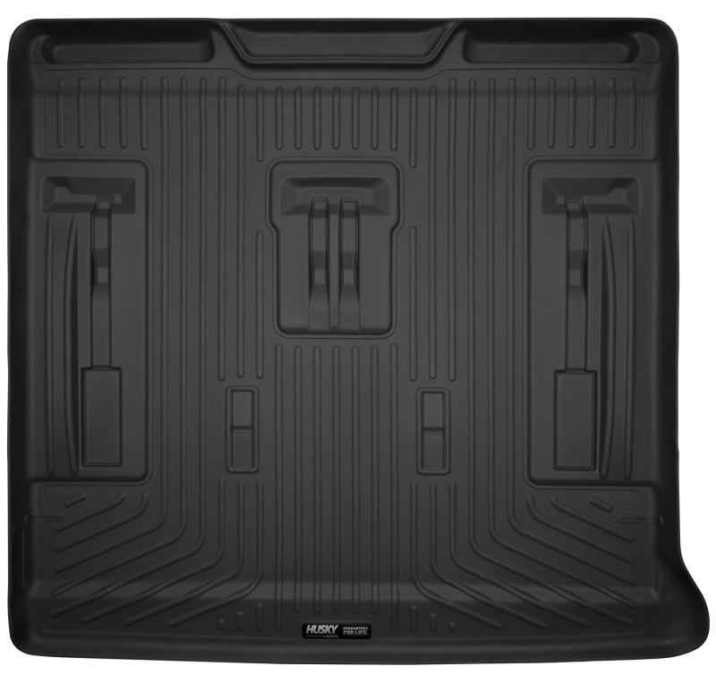 Husky Liners 28251 07-13 GM Escalade/Suburban/Yukon WeatherBeater Black Rear Cargo Liners