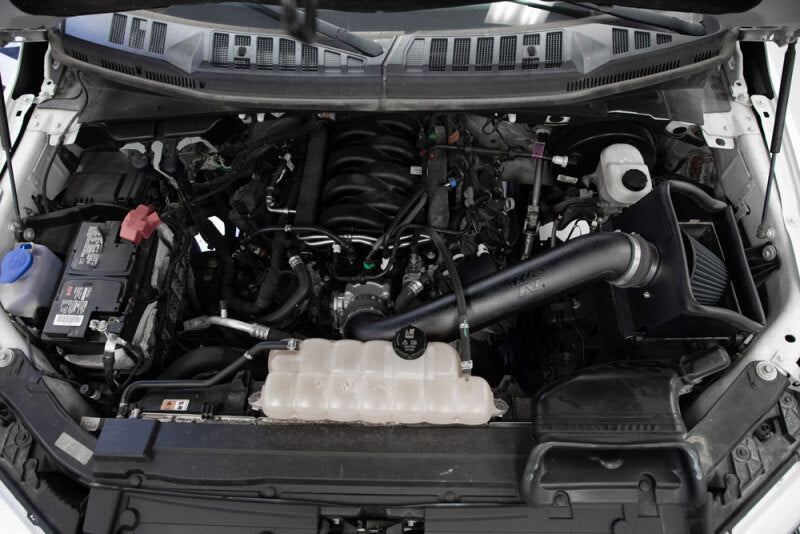 K&N Engineering 30-2591 K&N 15-20 Ford F150 V8-5.0L Cold Air Intake - DRYFLOW