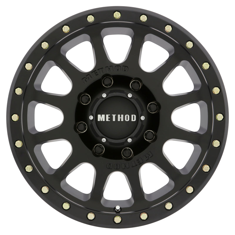 Method Wheels MR30578587500H Method MR305 NV HD 17x8.5 0mm Offset 8x170 130.81mm CB Matte Black Wheel