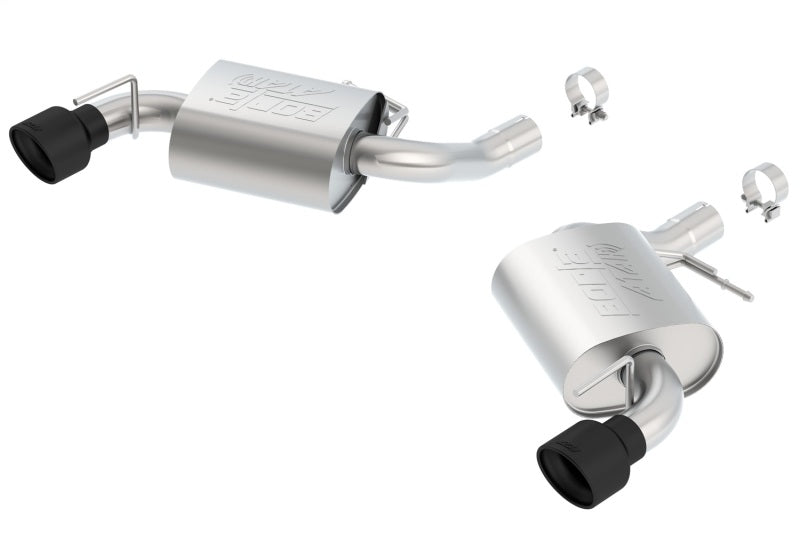 Borla 11923CB 2016 Chevy Camaro SS V8 AT/MT ATAK Rear Section Exhaust w/o NPP Valves Ceramic Black