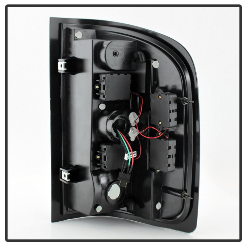 SPYDER 5078032 Spyder Chevy Silverado 07-13 LED Tail Lights Blk Smke ALT-YD-CS07-LED-BSM