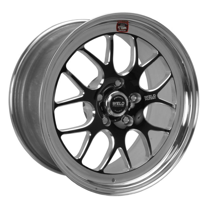 Weld 77HB8050N21A S77 18x5 / 5x120mm BP / 2.1in. BS Black Wheel (High Pad) - Non-Beadlock