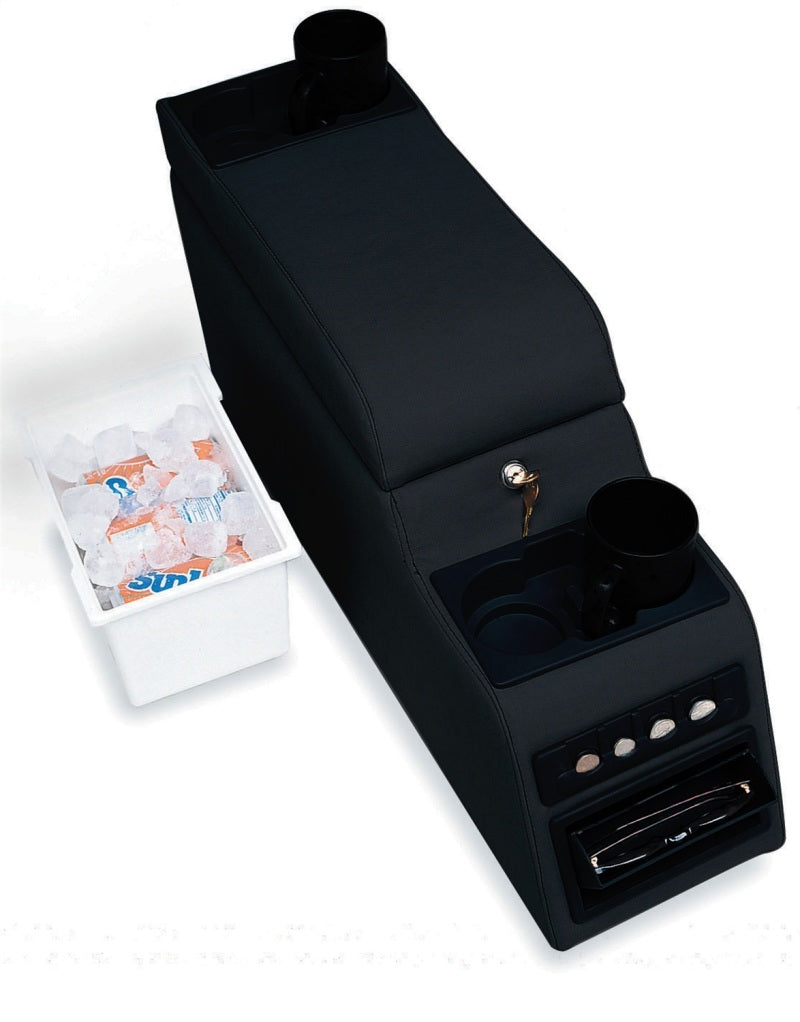 Rampage 31515 1976-1983 Jeep CJ5 Locking Center Console - Black Denim