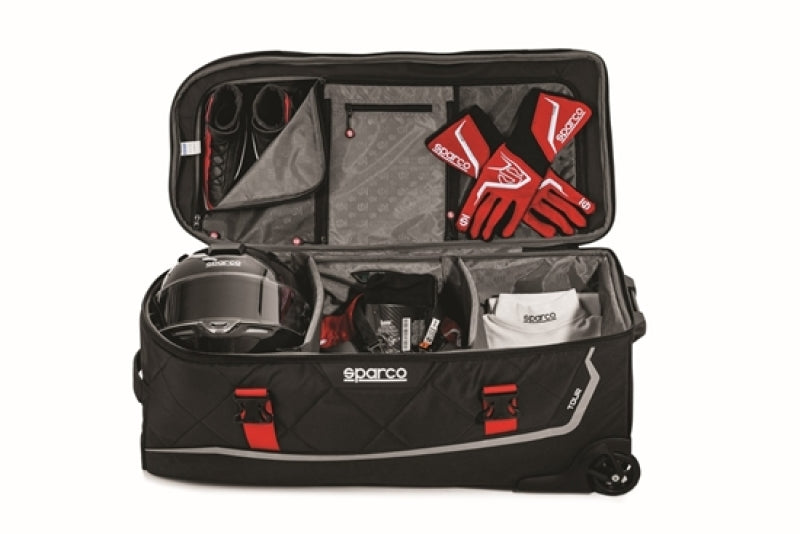 SPARCO 016437MRRS Sparco Tour Bag Martini-Racing Black/Red
