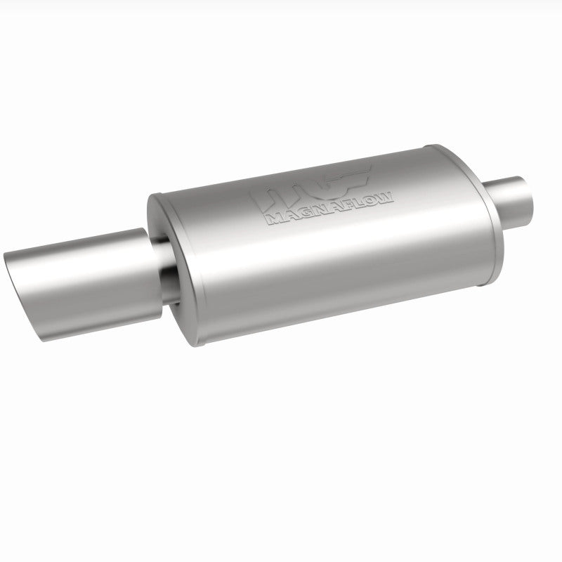 Magnaflow 14829 MagnaFlow Muffler W/Tip Mag SS 14X5X8 2.25/4.