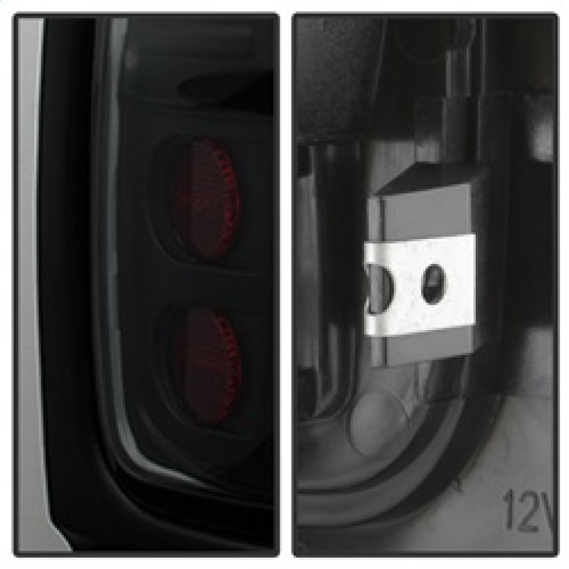 SPYDER 9038860 xTune Dodge RAM 1500 94-01 Tail Lights - Light Bar LED - Black ALT-ON-DRAM94V3-LBLED-BK