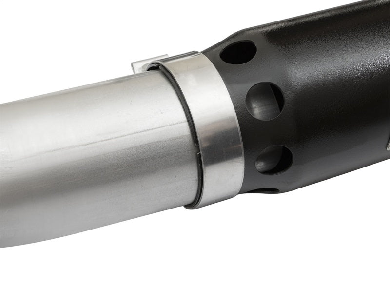 aFe 49-46113-B LARGE Bore HD DPF-Back SS Exhaust w/ Black Tip 2016 Nissan Titan XD V8-5.0L (td)