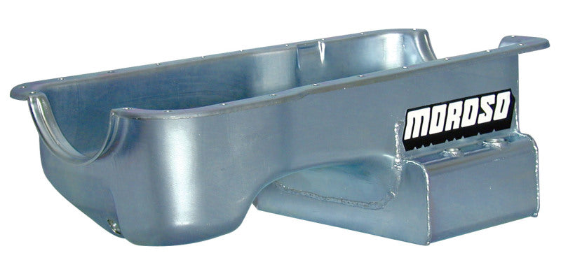 Moroso MOR20506 SBF 5.0L Oil Pan w/Kick- Out Sump- 7qt.