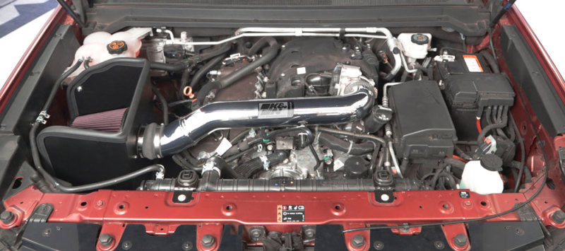 K&N Engineering 77-3104KP K&N 17-18 Chevrolet Colorado V6-3.6L F/I Performance Air Intake Kit