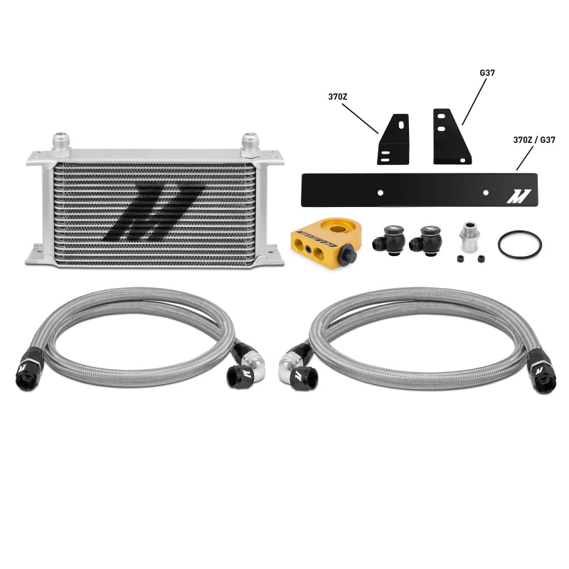 Mishimoto MMOC-370Z-09T 09-12 Nissan 370Z / 08-12 Infiniti G37 (Coupe Only) Thermostatic Oil Cooler Kit