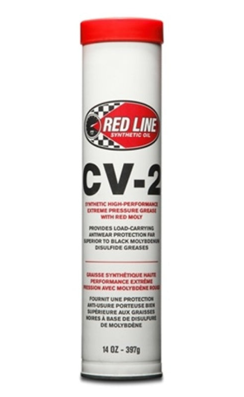 Red Line 80402 CV-2 Grease w/Moly - 14oz. Tube