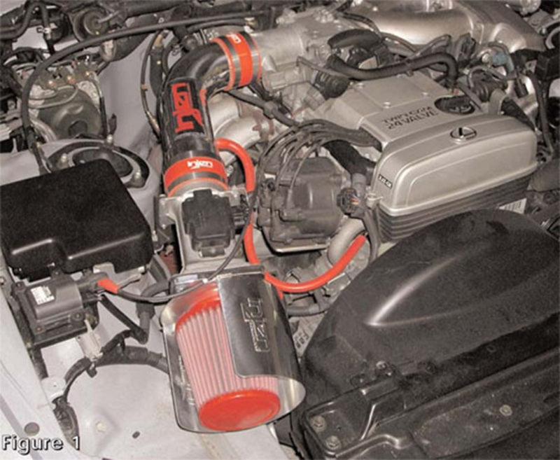 Injen IS2083P 93.5-95 Supra (NA) / 92-95 GS300 SC300 w/ Heat Shield Polished Short RAM Intake