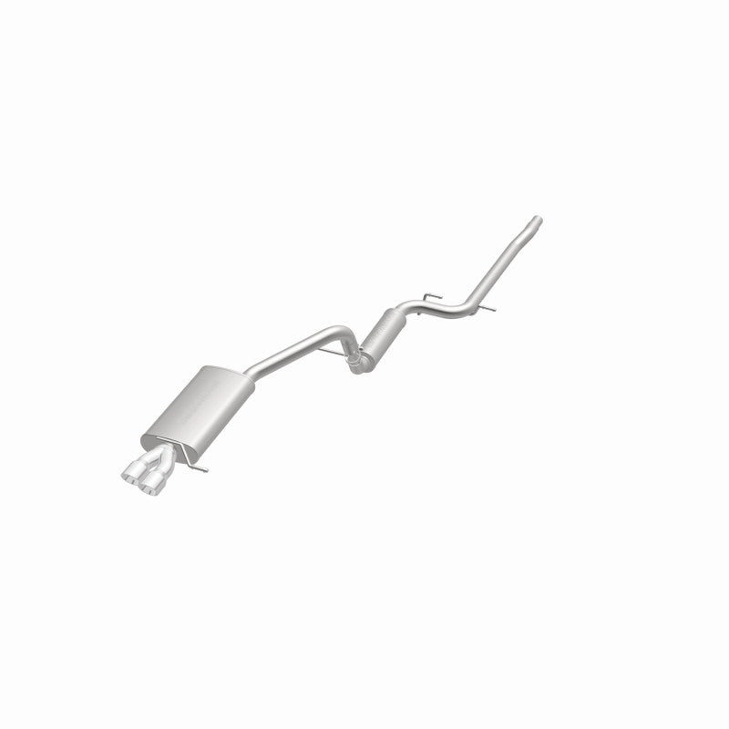 Magnaflow 15486 MagnaFlow Performance Cat-Back Exhaust System Dual Straight Drive Side Rear Exit 11-14 VW Jetta 2.0L
