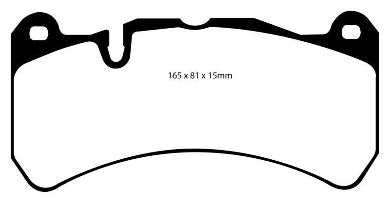 EBC DP31591C 06-08 Ferrari 599 6.0 Redstuff Front Brake Pads