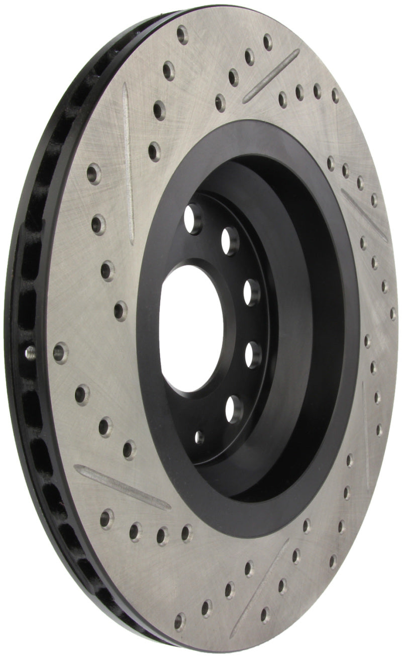 Stoptech 127.33113L StopTech 09 VW Passat CC / 06-09 Passat Slotted & Drilled Left Rear Rotor