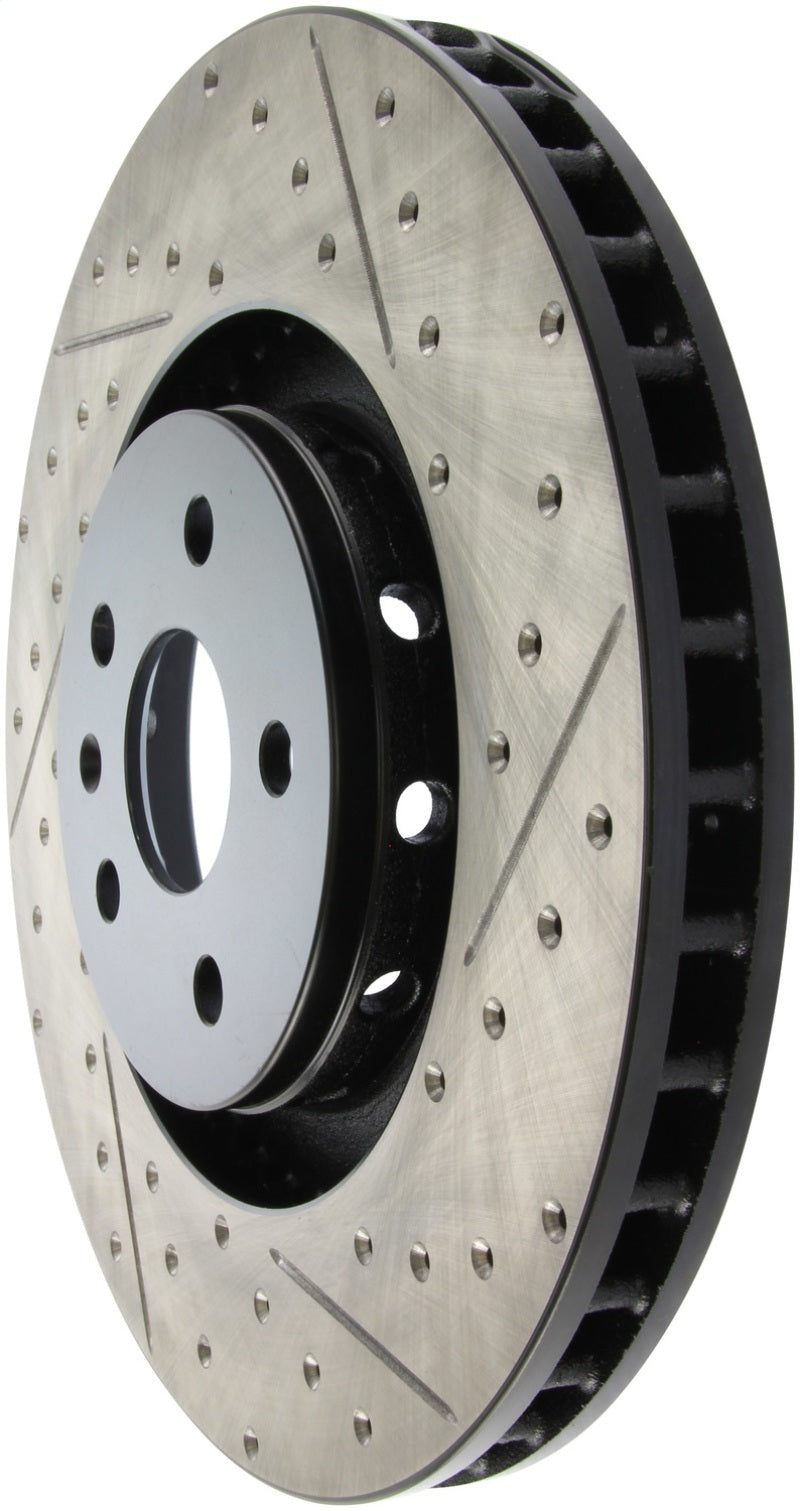 Stoptech 127.62128L StopTech Drilled & Slotted Left Sport Brake Rotor for 2009 Cadillac CTS-V