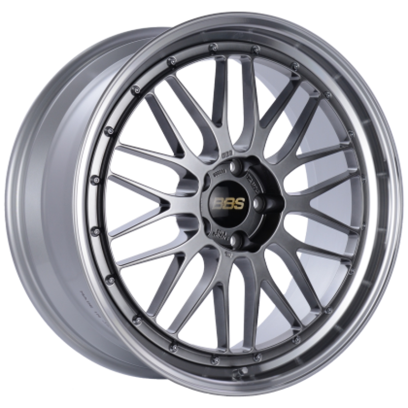 BBS LM435DBPK LM 19x11 5x120 ET37 Diamond Black Center / Diamond Cut Lip Wheel PFS/Clip Required