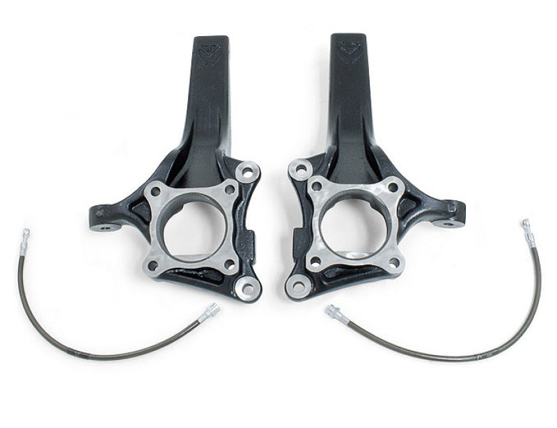 Maxtrac 703440 MaxTrac 09-18 Ford F-150 2WD 4-4.5in Front Lift Spindles w/Extended DOT Compliant Brake Lines