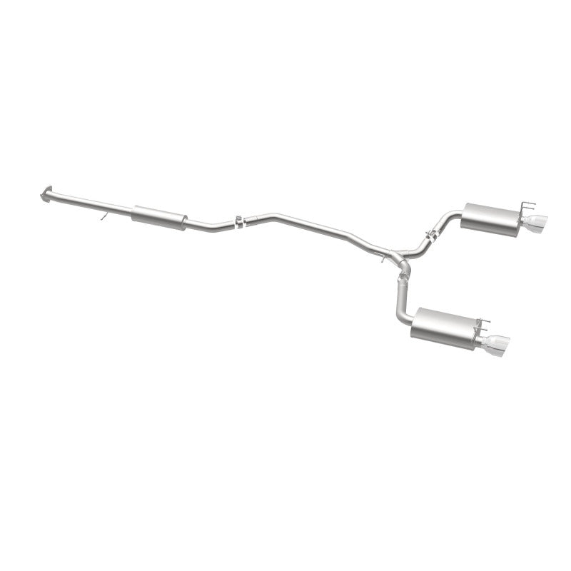 Magnaflow 19181 MagnaFlow Sys C/B 2015 Honda Accord 3.5L V6 2.5in SS Dual Split Rear Polished 4.5 Tip
