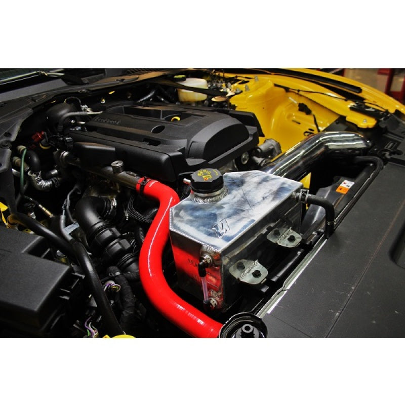 Mishimoto MMRT-MUS-15E 2015 Ford Mustang EcoBoost / 3.7L / 5.0L Aluminum Coolant Expansion Tank-Polished