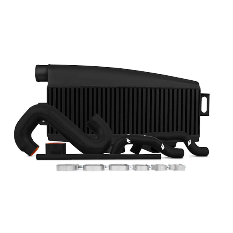Mishimoto MMTMIC-WRX-01BKBK Subaru 02-07 WRX/04-07 STi Top-Mount Intercooler Kit - Powder Coated Black & Black Hoses