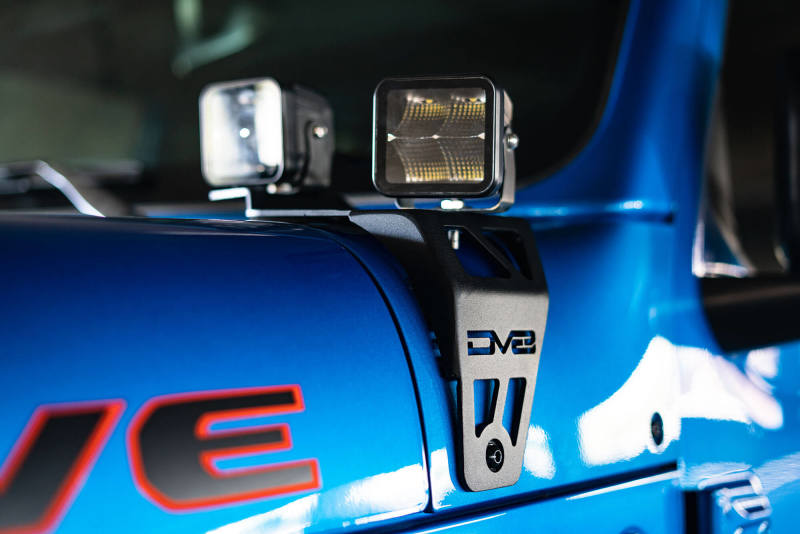 DV8 Offroad LBJL-06 20-22 Jeep JL 392/ Jeep JT Mojave Edition Dual Pod Light Mounts