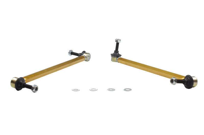 Whiteline KLC178 10+ Chevy Camaro FR Coupe Front Sway Bar - Link Assy H/D Adj Steel Ball (360mm C to C)