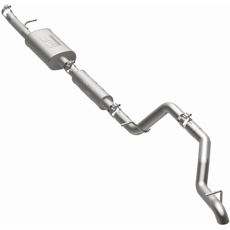 Magnaflow 19539 MagnaFlow 12-18 Jeep Wrangler 2.5in Overland Series Cat-Back Exhaust