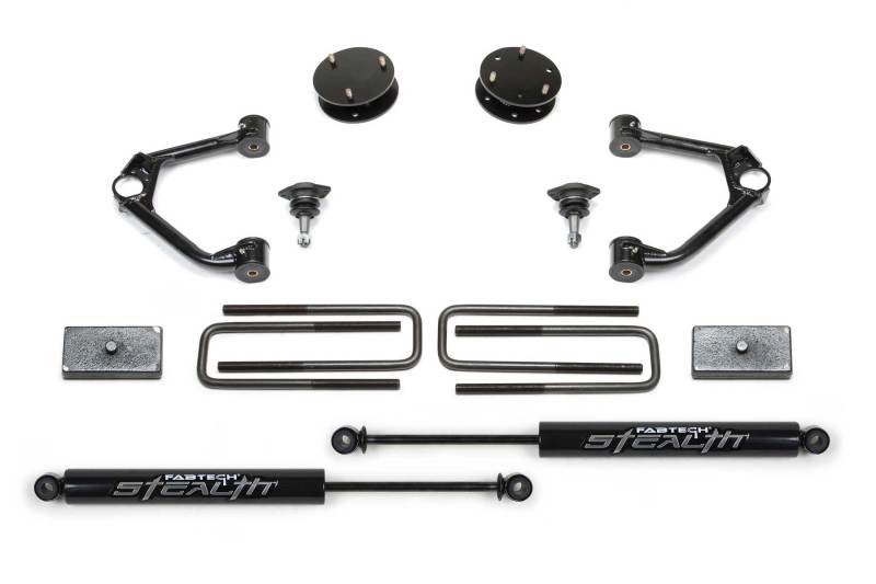 Fabtech K1126M 19-21 GM C/K1500 P/U 3in Budget Sys w/Stealth