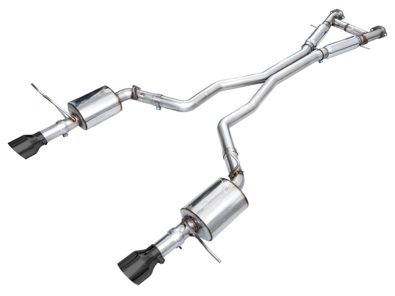 AWE Tuning 3015-33952 18-23 Dodge Durango SRT & Hellcat Touring Edition Exhaust - Diamond Black Tips